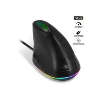 Souris Vertical USB 6 Boutons Programmables Jusqu'À 6400 Dpi Elite M60 S-EM60V Spirit Of Gamer