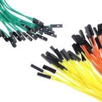 20cm 2.54mm Platinum Dupont Electronic Cable for Arduino Line Male Female Jumper 1P Connector