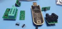 CH341A 24 25 série EEPROM Flash BIOS Module de programmeur USB + SOIC8