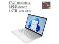 OPEN-BOX* Laptop HP 17-CP1035CL 17.3" Tactile Ryzen 5 5625U 12GB/1TB