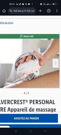 Appareil de massage anti-cellulite