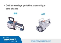 Outil de cerclage portatif pneumatique