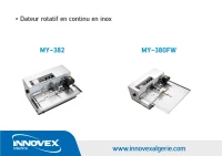 Dateur rotatif en continu en inox