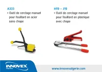 Cercleuse portative manuel 