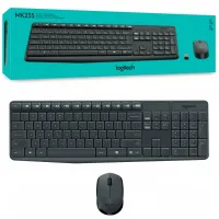 COMBO CLAVIER + SOURIS LOGITECH MK235 SANS FILL AZERTY