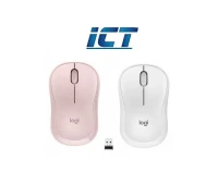 SOURIS LOGITECH M220 SANS FILL SILENCIEUSE 3 BOUTONS AVEC RECEPTEUR USB (ROSE et OFFWHITE)