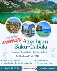 رحلة-سياحية-azerbaidjan-baku-et-gabala-درارية-الجزائر