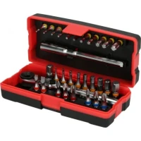 Coffret de 28 embouts de vissage 1/4'' à code couleur TORSIONpowerKS Tools | 