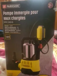 Pompe immergée pour eaux chargées 