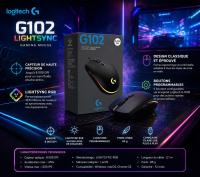 لوحة-المفاتيح-الفأرة-souris-logitech-g102-gaming-noir-original-الجزائر-وسط