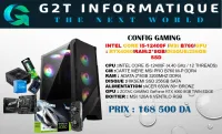 CONFIG GAMING : intel i5-12400f/MSI B760/2*8GB/256GB/RTX4060 8GB