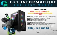 CONFIG GAMING : intel i5-12400f/16GB/256GB/RTX3050 6GB