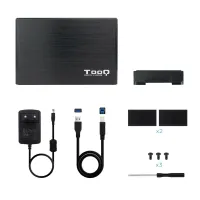 Boîtier / Rack Externe TooQ USB 3.1 Pour Disque Dur 3.5" HDD SATA I II III
