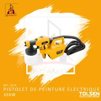 PISTOLET DE PEINTURE ELECTRIQUE 650W Tolsen