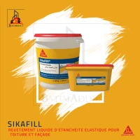 ÉTANCHEITE LIQUIDE POUR TERRASSE SIKAFILL SIKA 20 KG