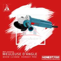 MEULEUSE D'ANGLE 115MM 840W HonestPro