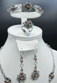 parure en argent kabyle