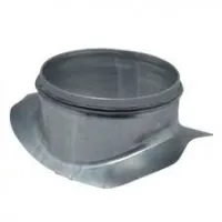 Accessoires gaine de ventilation en galva.