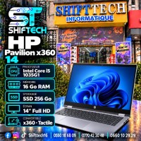 HP Pavilion X360 14 i5 1035G1 16G 256 SSD 14" Full HD Tactile
