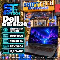 Dell G15 5520 i7 12700H 16G 512 SSD RTX 3060 15.6" Full HD