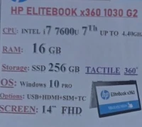 Pc HP ELITEBOOK x360 1030 G2