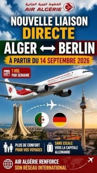Le Lancement Du Vol Direct Alger - Berlin -Alger avec Air Algérie