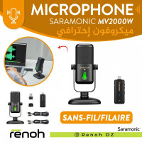 accessoires-microphone-professionnel-filairesans-fil-saramonic-mv2000w-pour-podcastinterview-birkhadem-alger-algerie