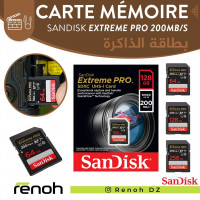 accessoires-des-appareils-carte-memoire-sandisk-extreme-pro-sdxc-200mbs-birkhadem-alger-algerie