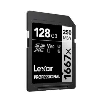 Carte Mémoire LEXAR 1667X SDXC 250MB/S SILVER