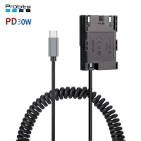 Dummy Batterie PROBTY DR-E6 Pour Canon EOS R Et X0D Série