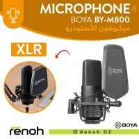 BOYA – Microphone professionnel à Large diaphragme BY-M800