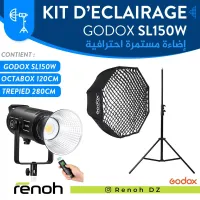 Kit softbox godox sl150w pour studio