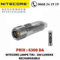 NITECORE LAMPE TIKI 300 LUMENS RECHARGEABLE 