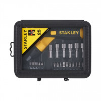 outillage-professionnel-stanley-tournevis-porte-embouts-a-cliquet-poignee-revolver-coffret-25-pcs-tipaza-algerie