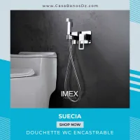 Mitigeur Douchette WC À Encastrer SUECIA Chromé IMEX