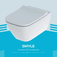 Pack Cuvette WC Suspendue SMYLE Carene GEBERIT Rimfree