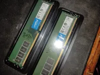 ram crusial ddr4 2400 mhz cl17  4gbx2