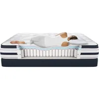 Matelas 7 zones à ressorts ensachés 