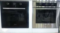 Promotion four encastrable midea inox et noir 