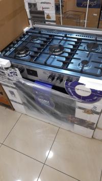 Promotion cuisinière arthur martin 5 feux double ventilateur double wok inox thumbnail 4