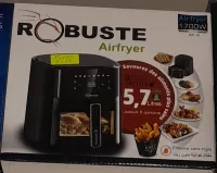 Promotion friteuse ROBUSTE airfryer son huile 5.7 litres 