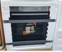 Promotion four encastrable extra électrique ventilé inox et noir 