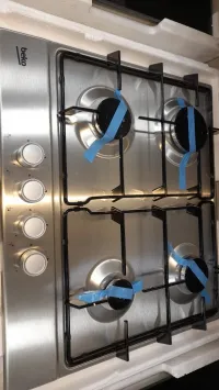 Promotion plaque de cuisson beko 4 feux inox 