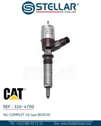 INJECTEUR COMPLET CATERPILLAR C6 (sys BOSCH)