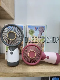 MINI FAN VENTILATEUR RECHARGEABLE PORTABLE ET POUR BUREAU