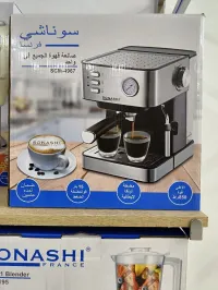 Machine a café ESPRESSO SONASHI 4967 2 tasses 15 bars 850w 