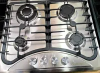 Promotion plaque chauffante multismart 4 feux inox & vitroceramique noir