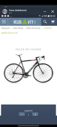 معدات-رياضية-canyon-roadlite-al-60-بئر-الجير-وهران-الجزائر