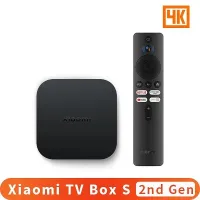 Xiaomi Mi TV Box S 4K 2nd Gen .Android TV avec 1an iptv