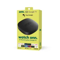  onn Google TV 4K Streaming Box (New, 2023), 4K UHD  avec 1an iptv offert